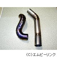 チタン製パイピング(タービン〜IC〜インマニ)